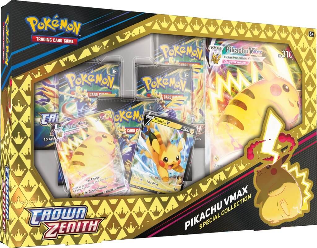 Pokemon Crown Zenith Pikachu VMAX Box